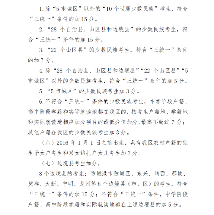 2025广西高考加分项目有哪些_加分政策是怎样的 2025广西高考加分项目有哪些_加分政策是怎样的